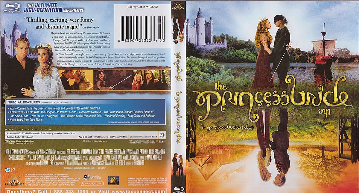 The Princess Bride, Billingue - Blu-Ray