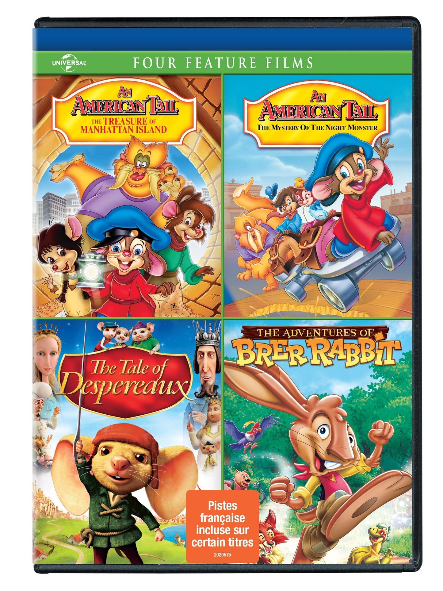 American Tail / Four Feature Films - DVD