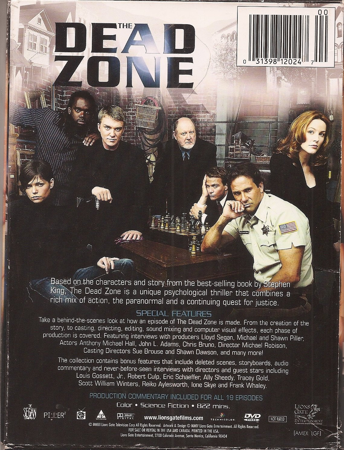 The Dead Zone: The Complete Second Season