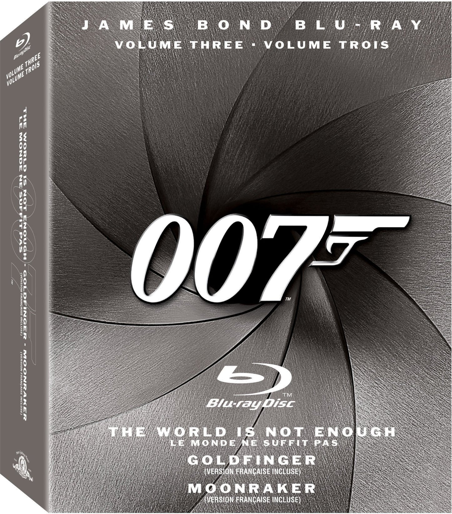 The James Bond Collection, Vol. 3 (The World is Not Enough / Goldfinger / Moonraker) - Blu-ray (Used)