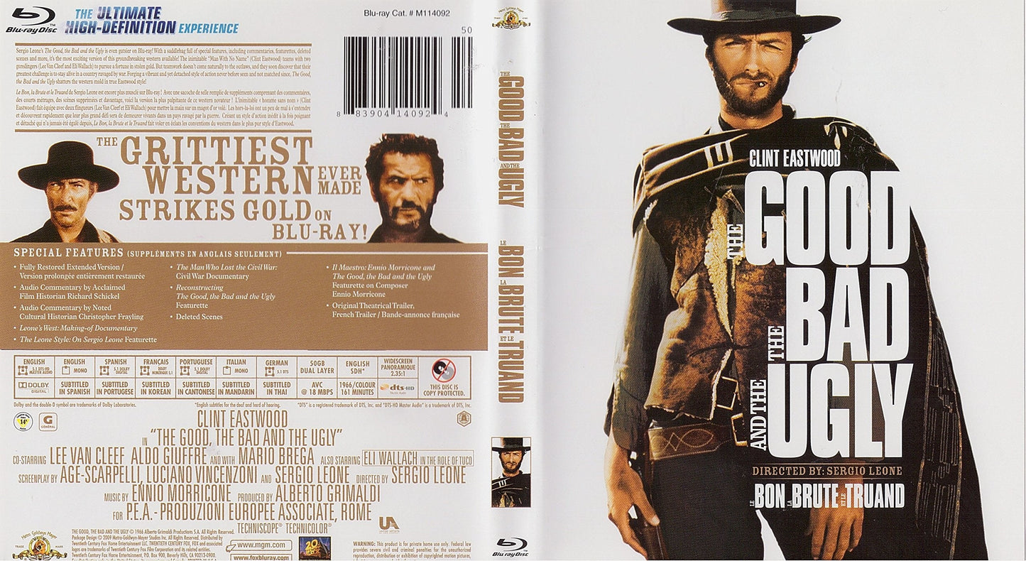 The Good, The Bad and the Ugly - Blu-Ray (Used)