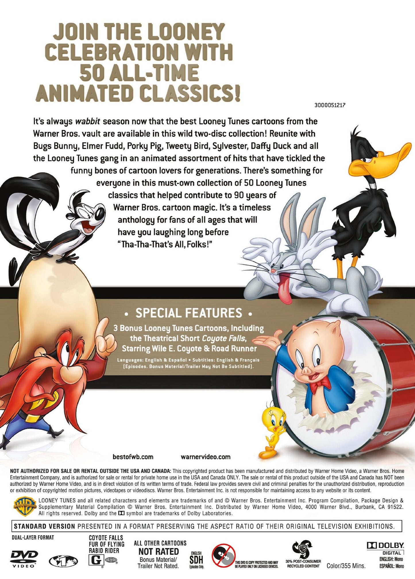 Best of Warner Bros. 50 Cartoon Collection - Looney Tunes