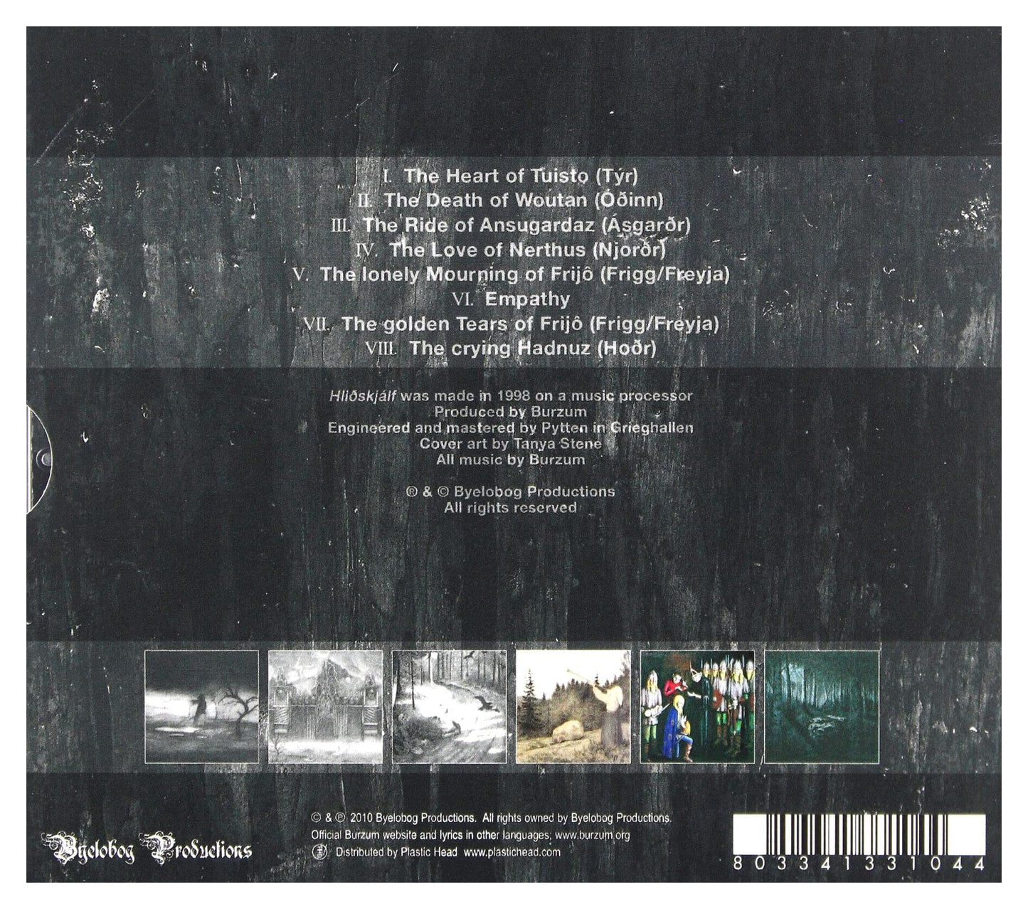 Burzum / Hlidskjalf - CD