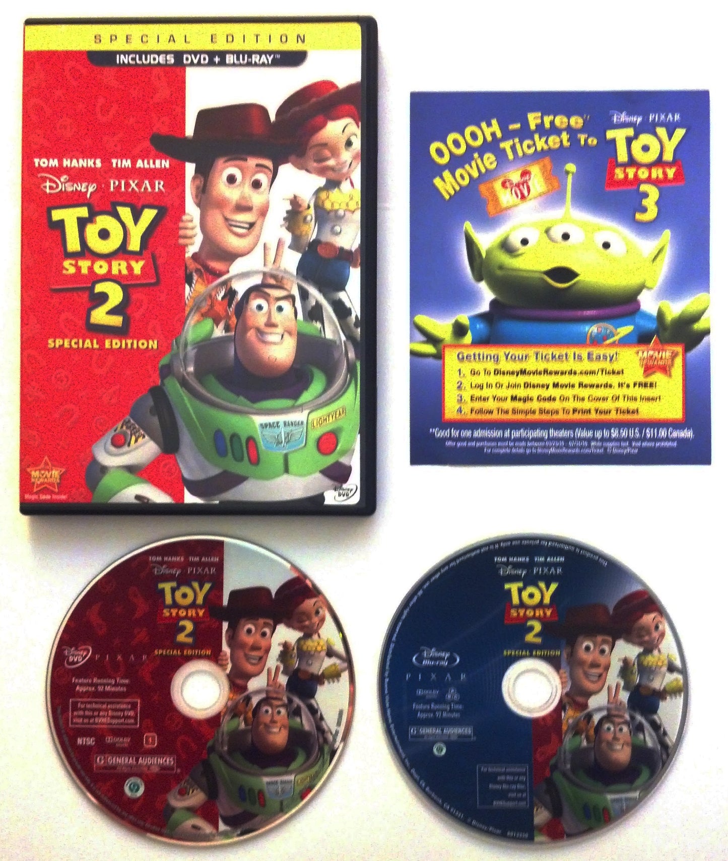 Toy Story 2 (Special Edition) (Blu-ray + DVD) (Bilingual)