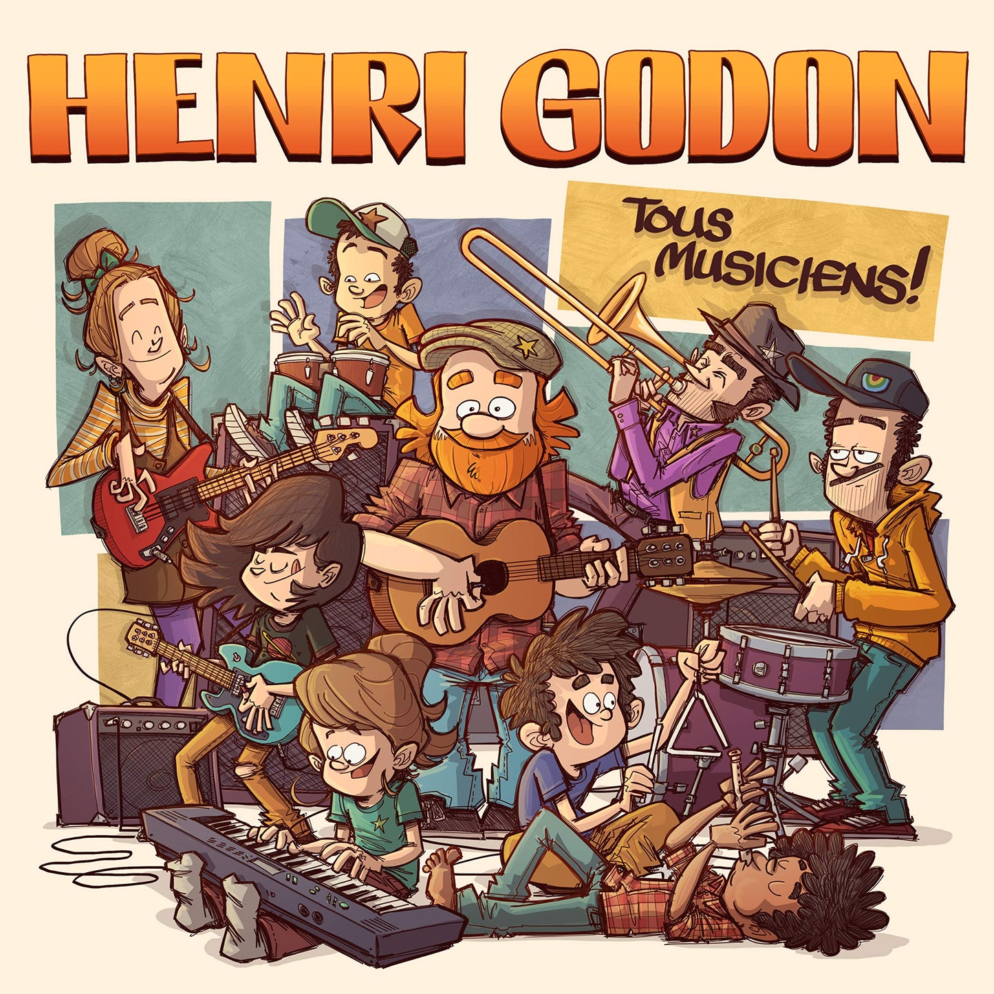 Henri Godon / Tous musiciens ! - CD