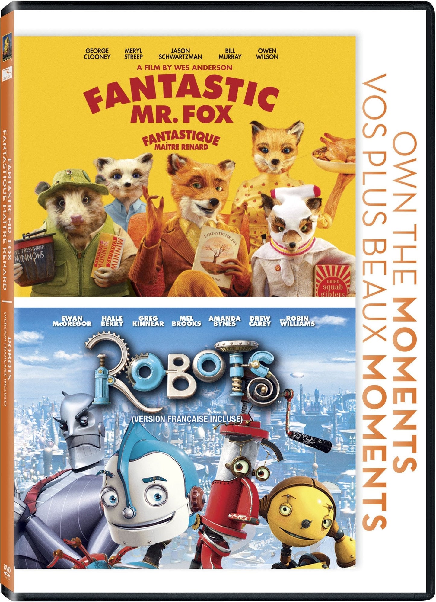 Fantastic Mr. Fox / Robots (Bilingual)