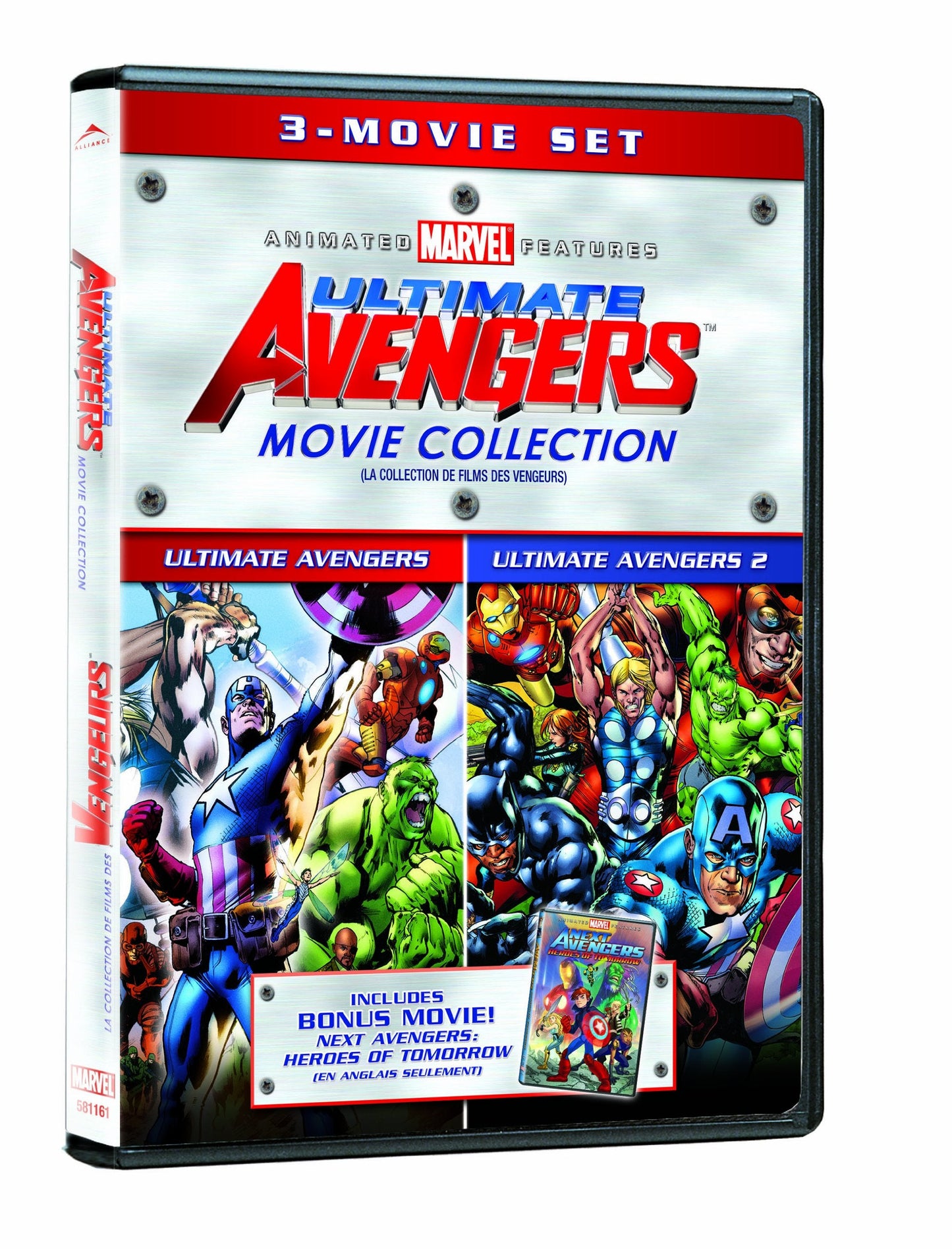 Marvel's Avengers (Ultimate Avengers / Ultimate Avengers 2 / Next Avengers) Triple Feature (Bilingual)