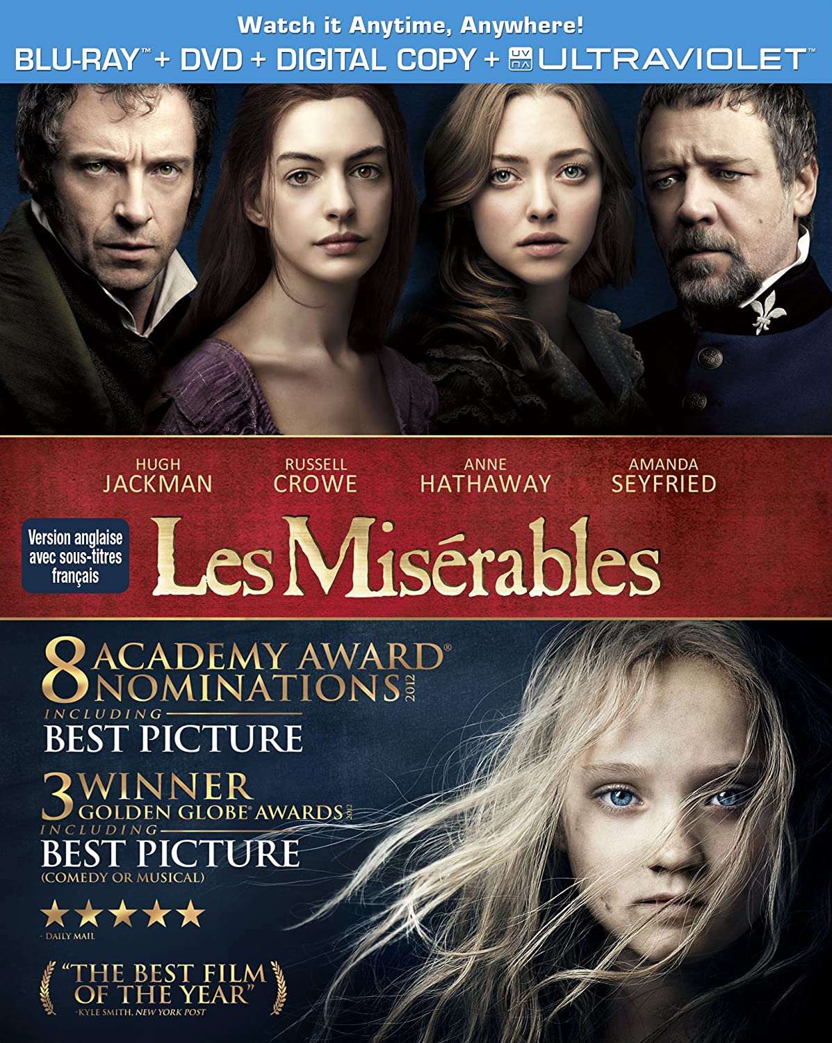 Les Miserables - Blu-Ray/DVD