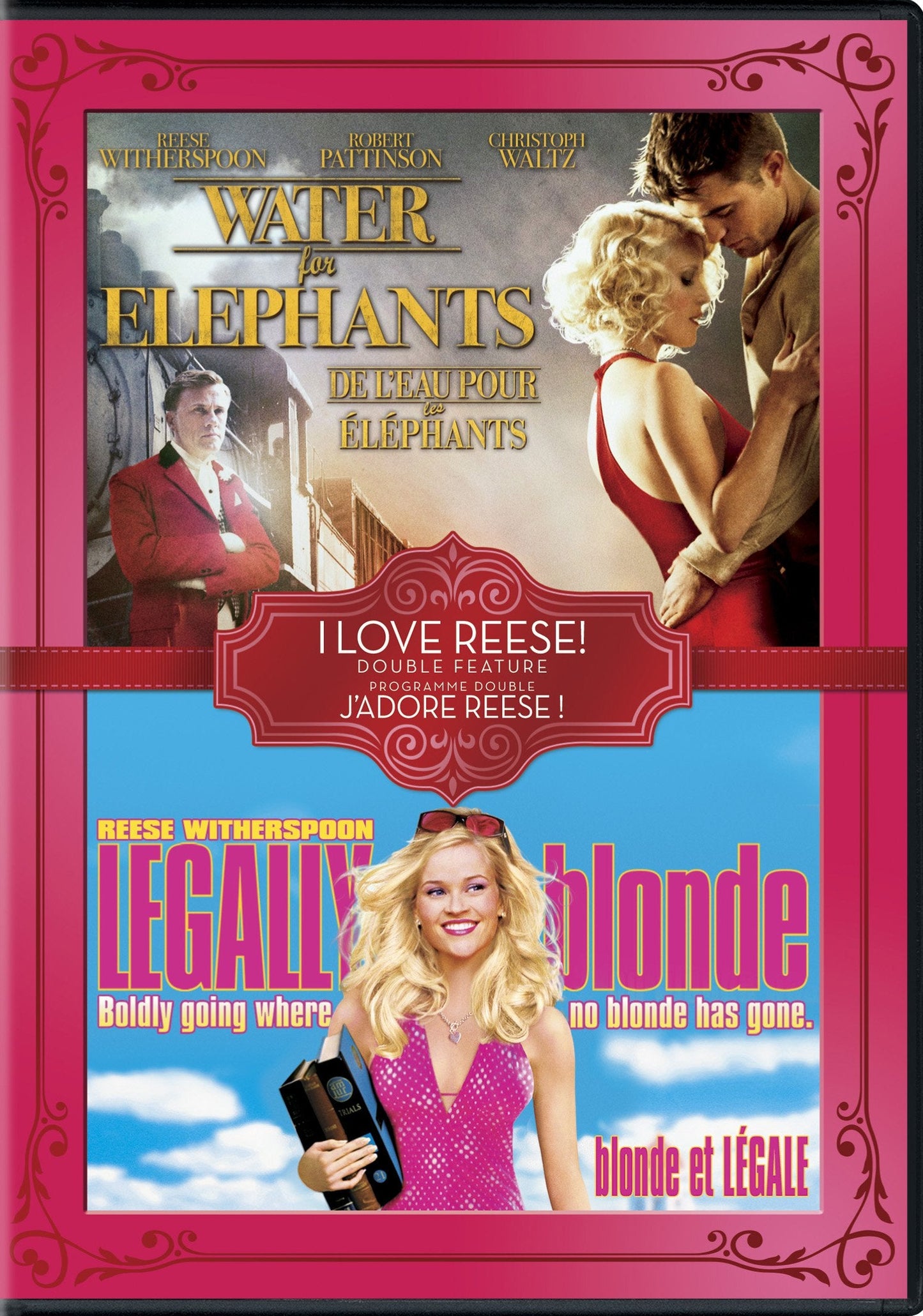 Water For Elephants + Legally Blonde - DVD