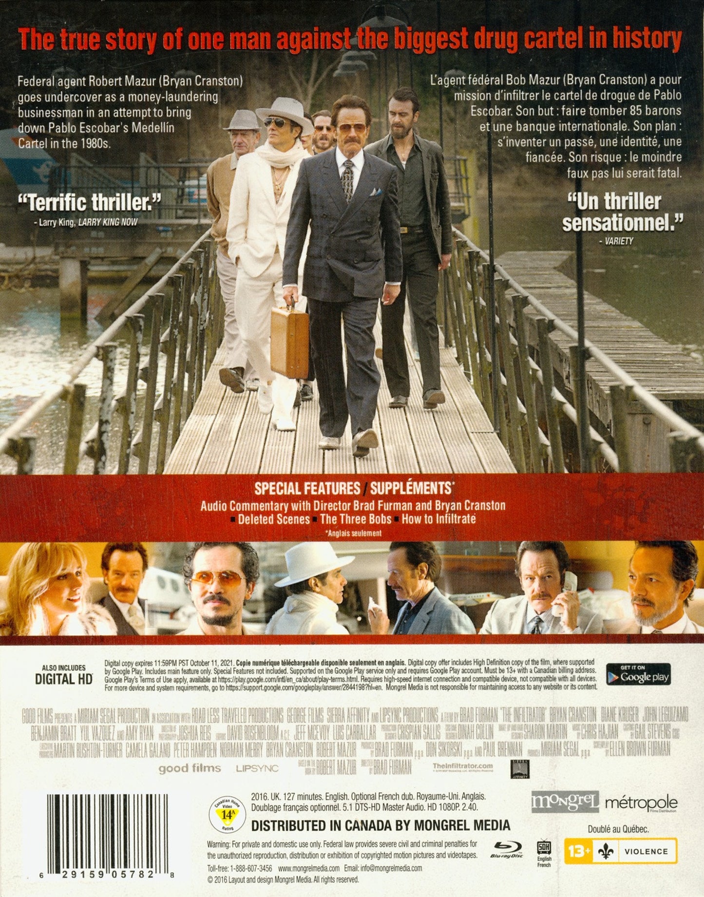 The Infiltrator - Blu-ray (Used)