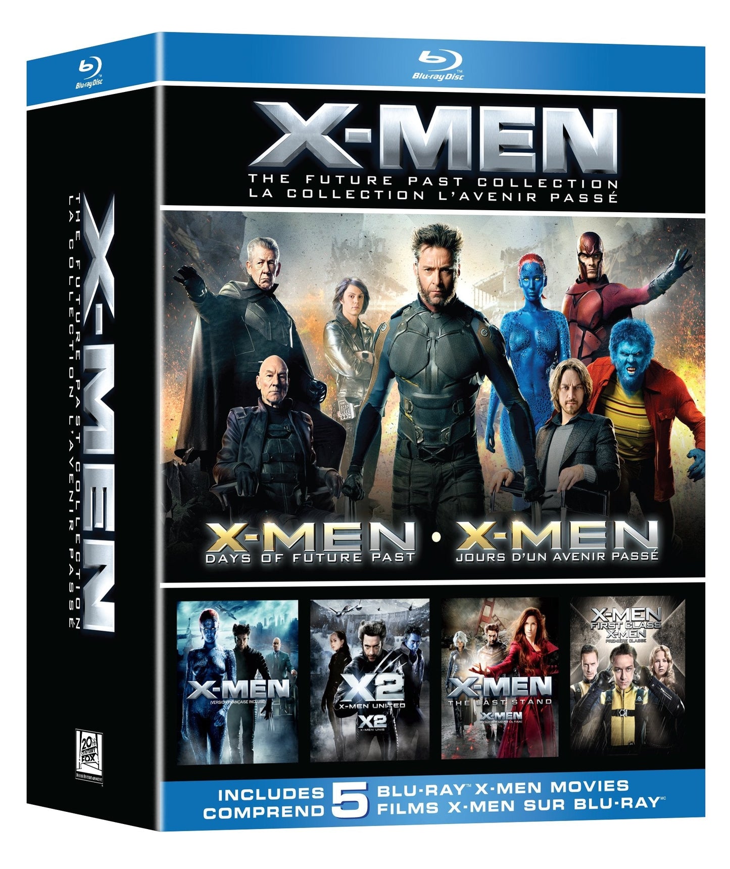 X-Men: The Future Past Collection (Bilingual) - Blu-Ray (Used)