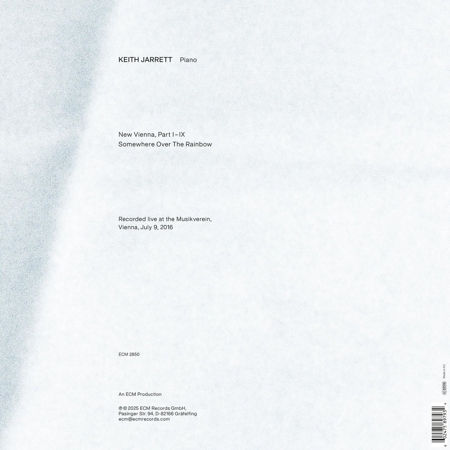 Keith Jarrett / New Vienna (Live) - CD