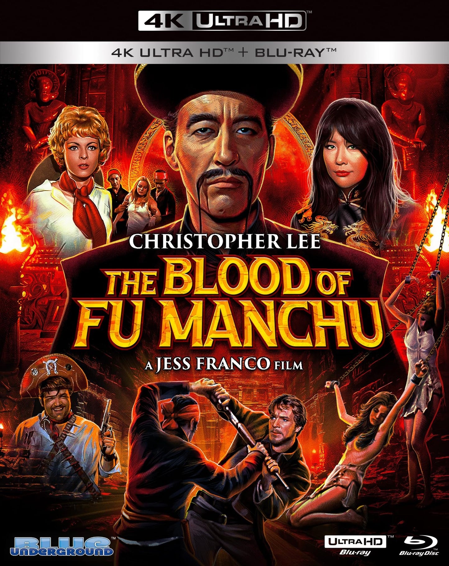 The Blood Of Fu Manchu - 4K/BluRay