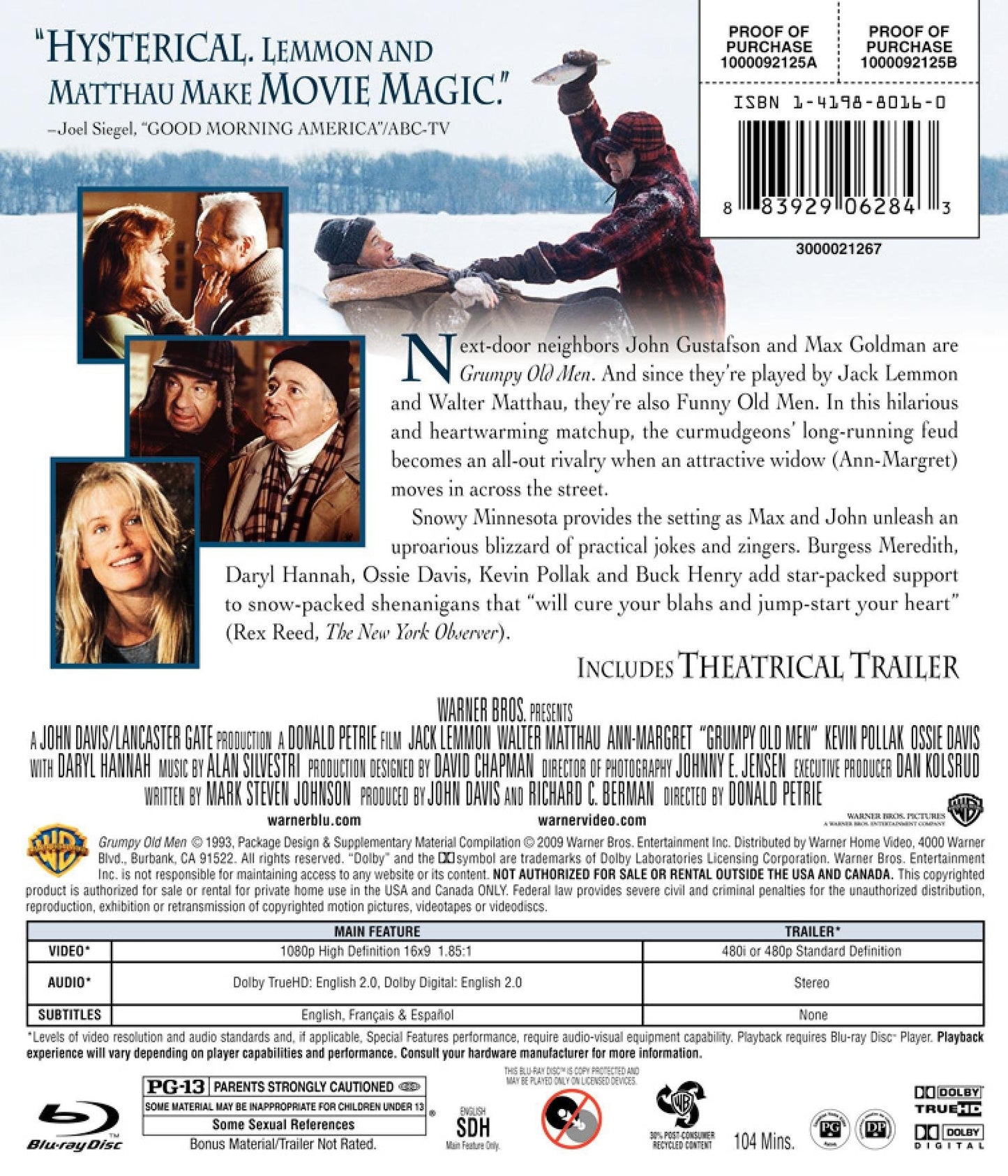 Grumpy Old Men - Blu-Ray (Used)