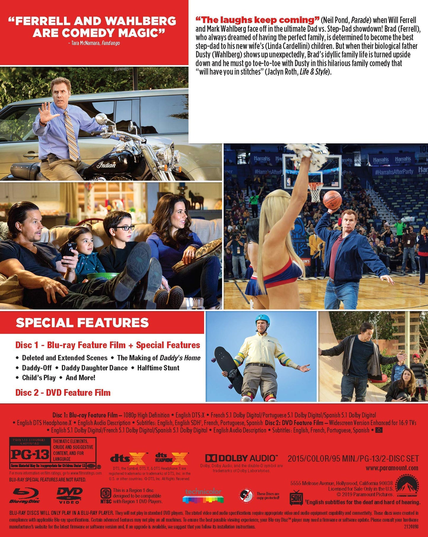 Daddy's Home - Blu-Ray/DVD (Used)