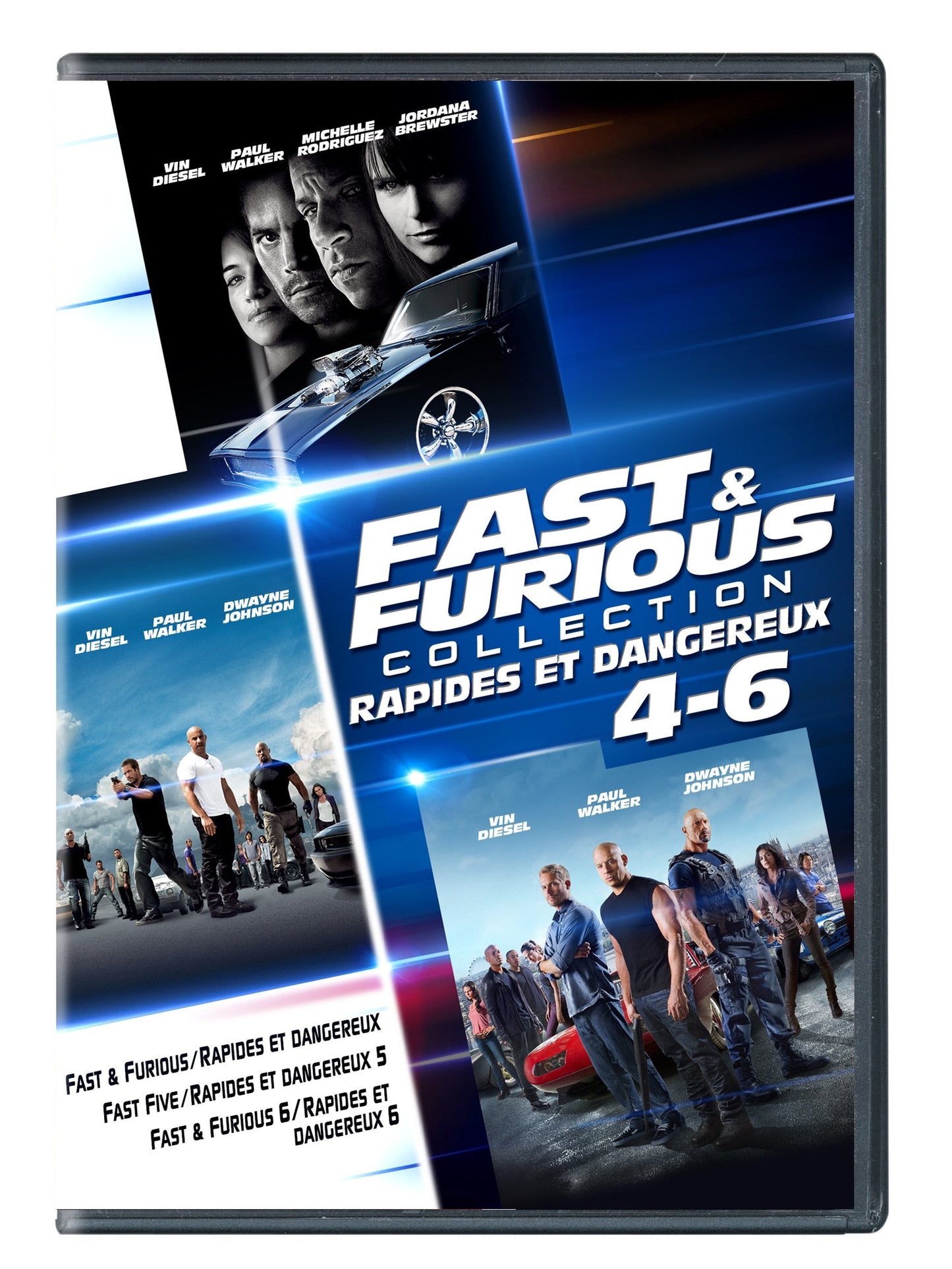 Fast and Furious Collection: 4-6 (Bilingual)