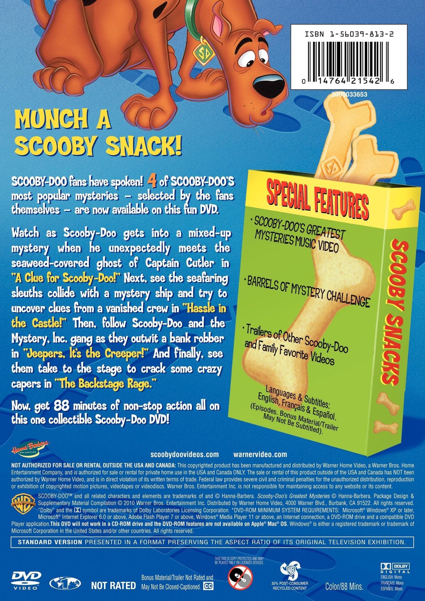 Scooby-Doo's Greatest Mysteries (Bilingual)