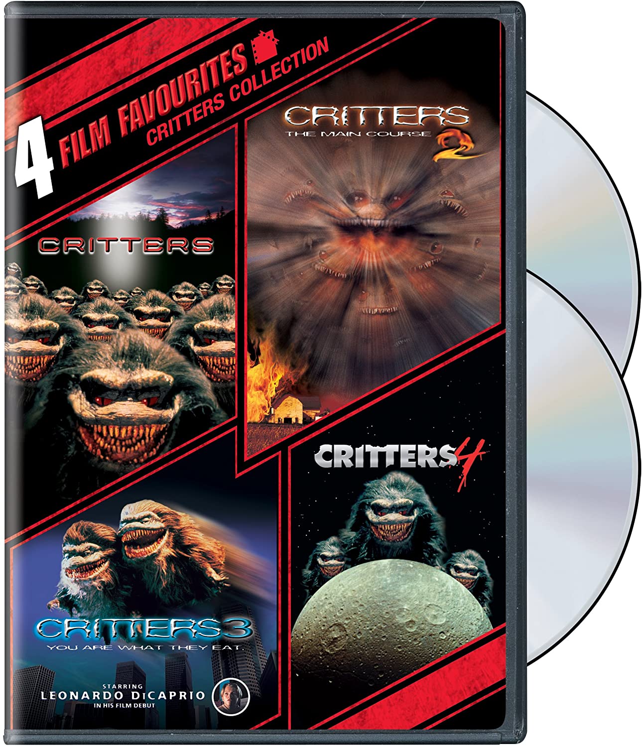 4 Film Favourites: Critters Collection - DVD (Used)