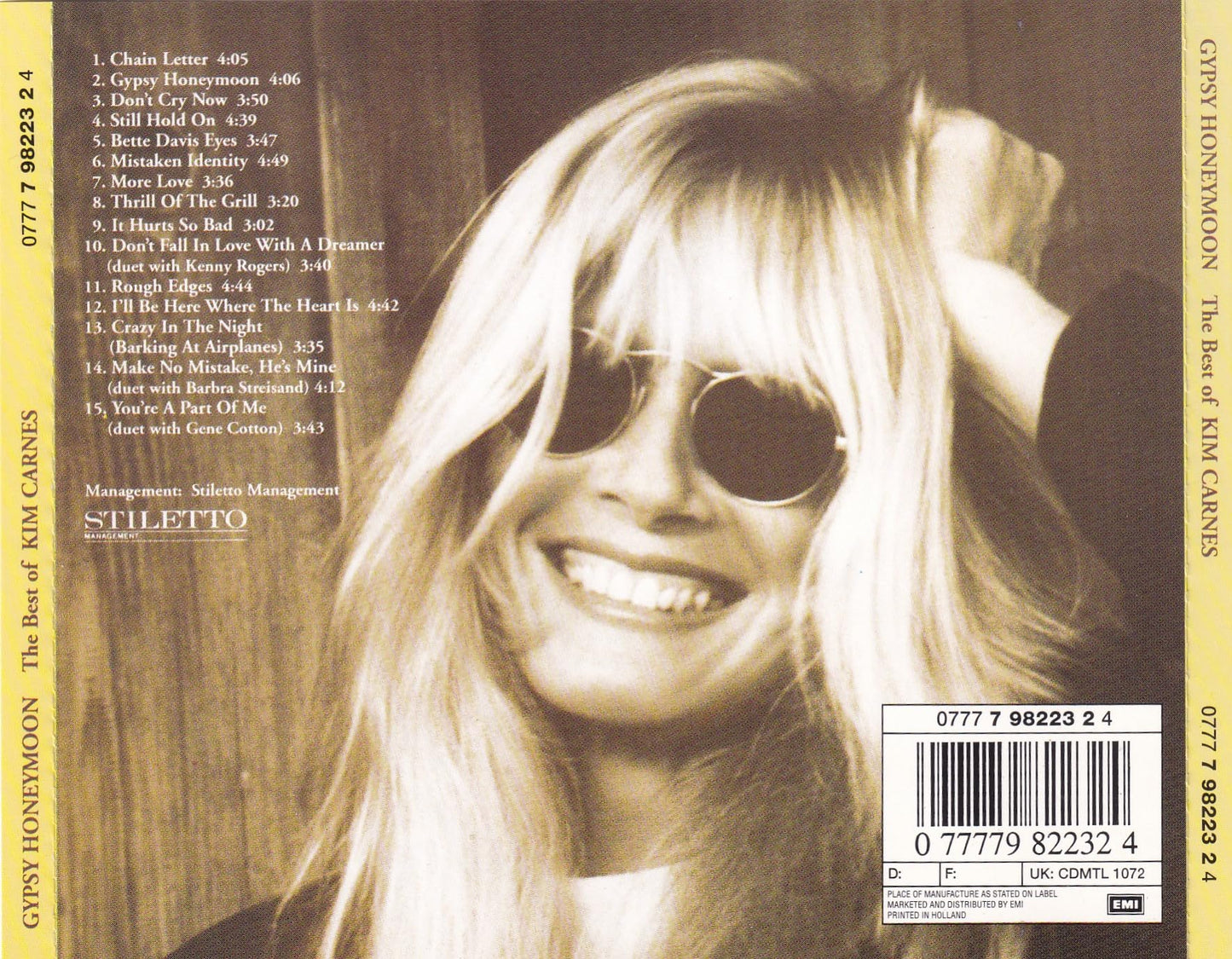 Gypsy Honeymoon: Best of Kim Carnes