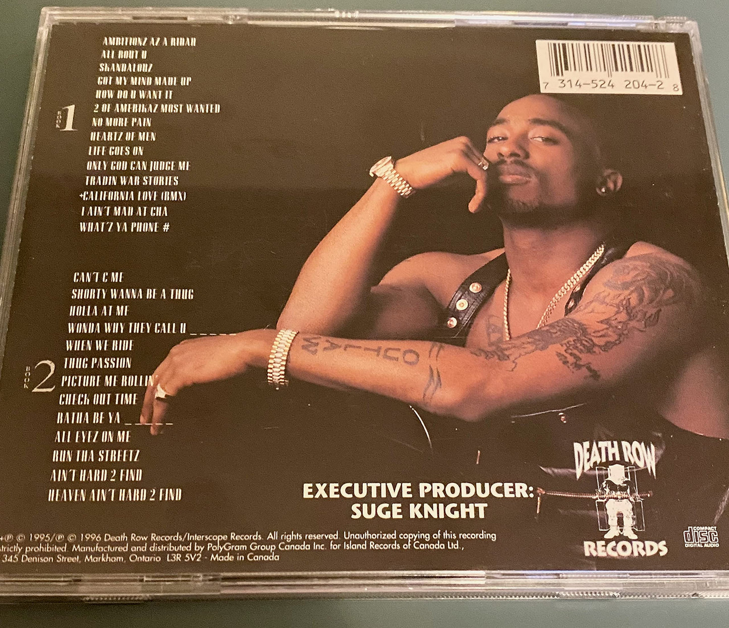 2Pac / All Eyez on Me - CD (Used)