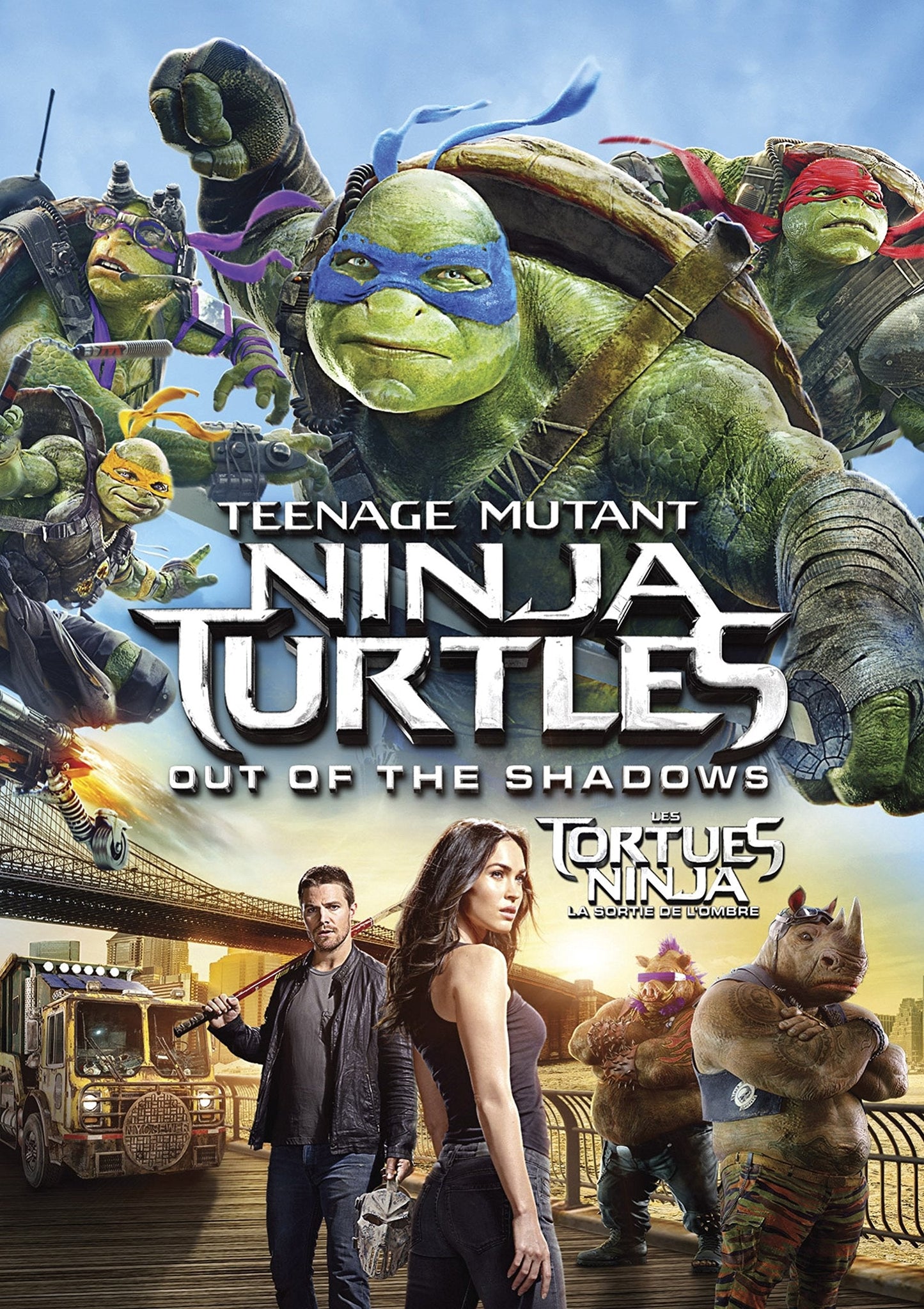 Teenage Mutant Ninja Turtles: Out Of The Shadows - DVD (Used)