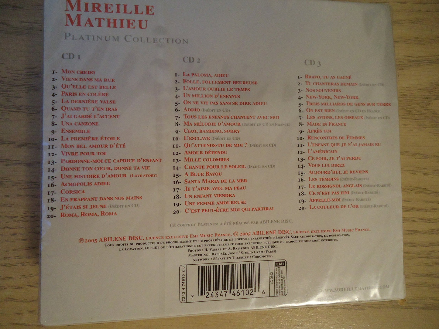 Platinum Collection - 3 Cd's