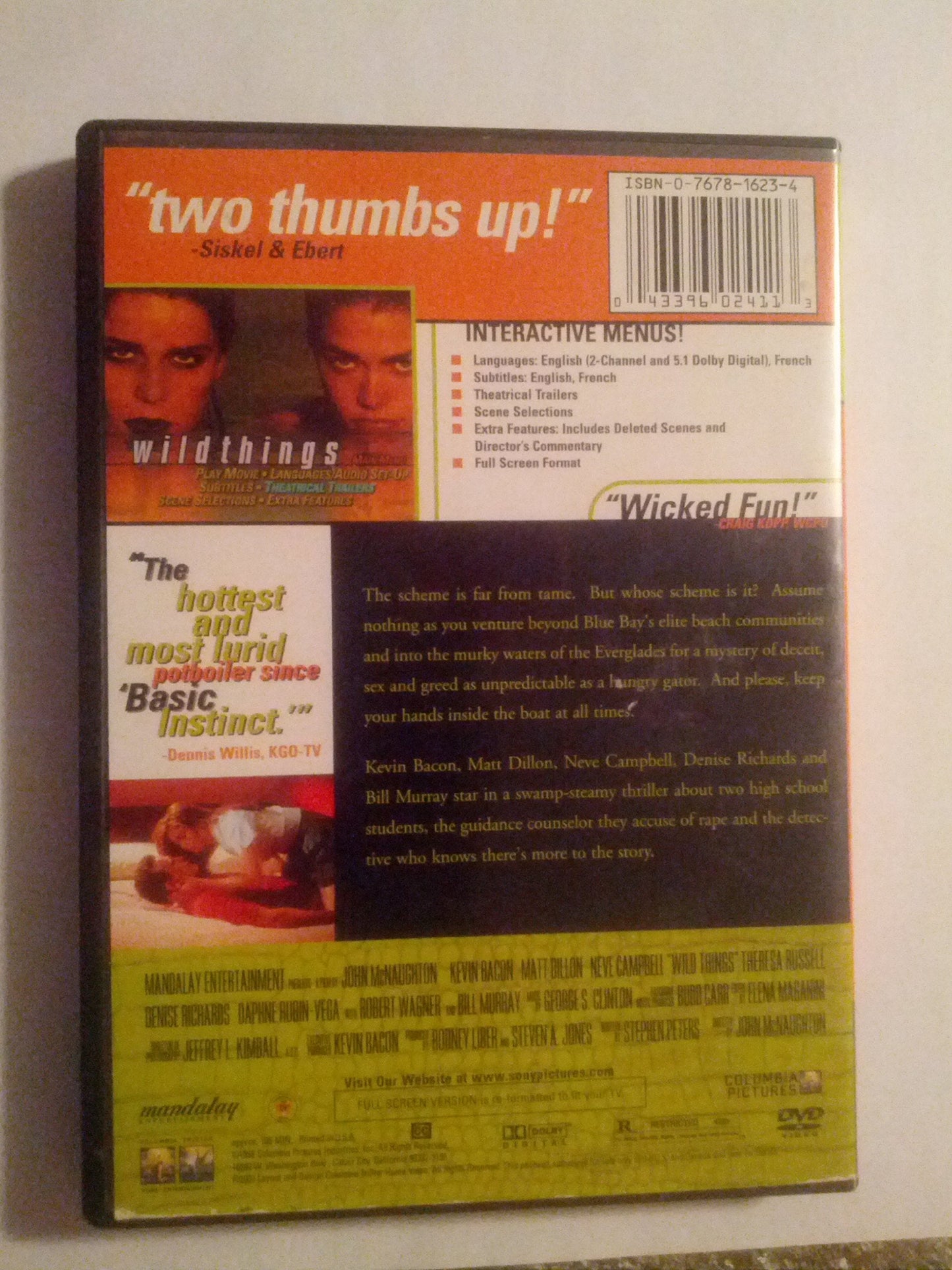 Wild Things - DVD (Used)