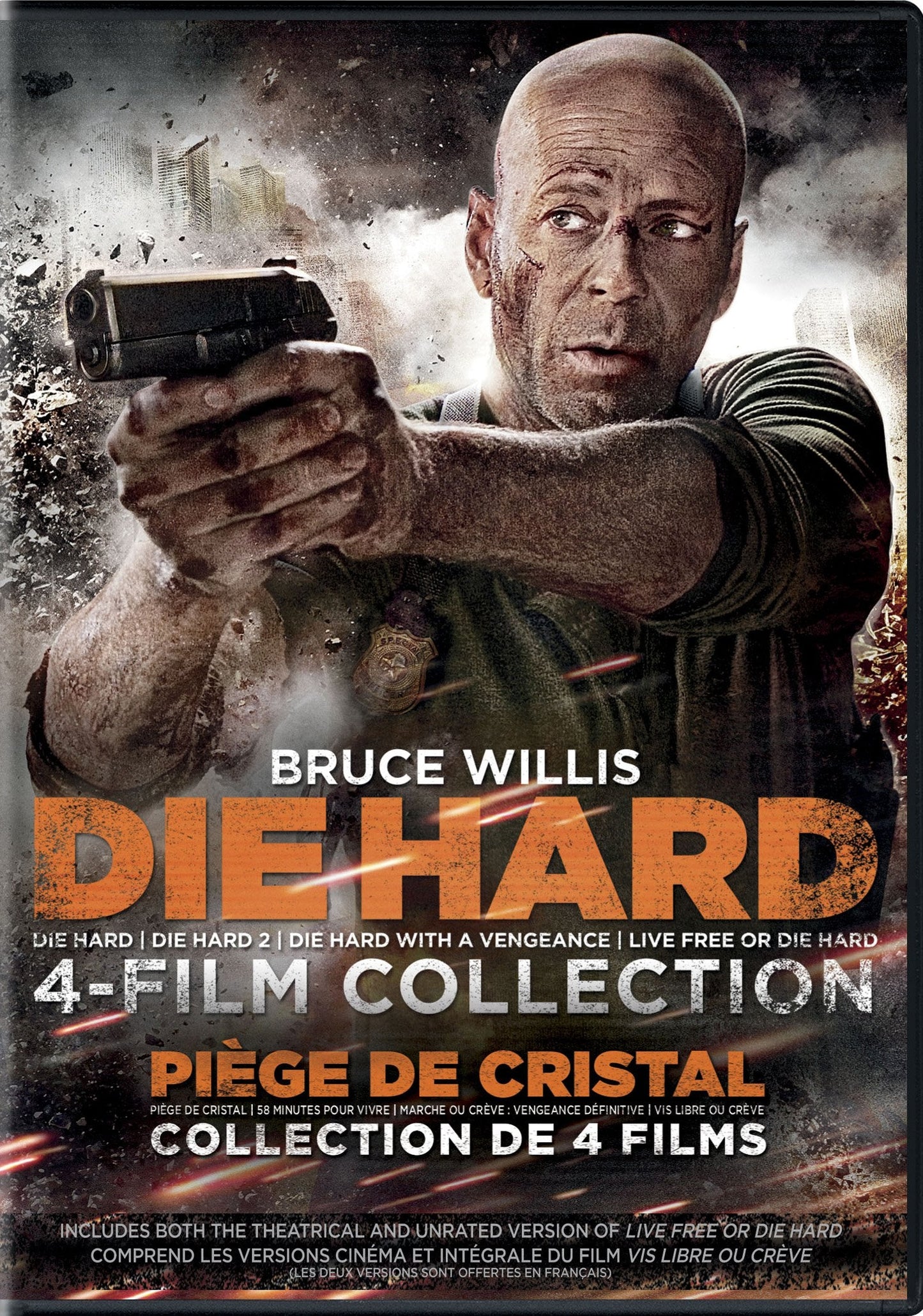 Die Hard 1-4 (Bilingual)