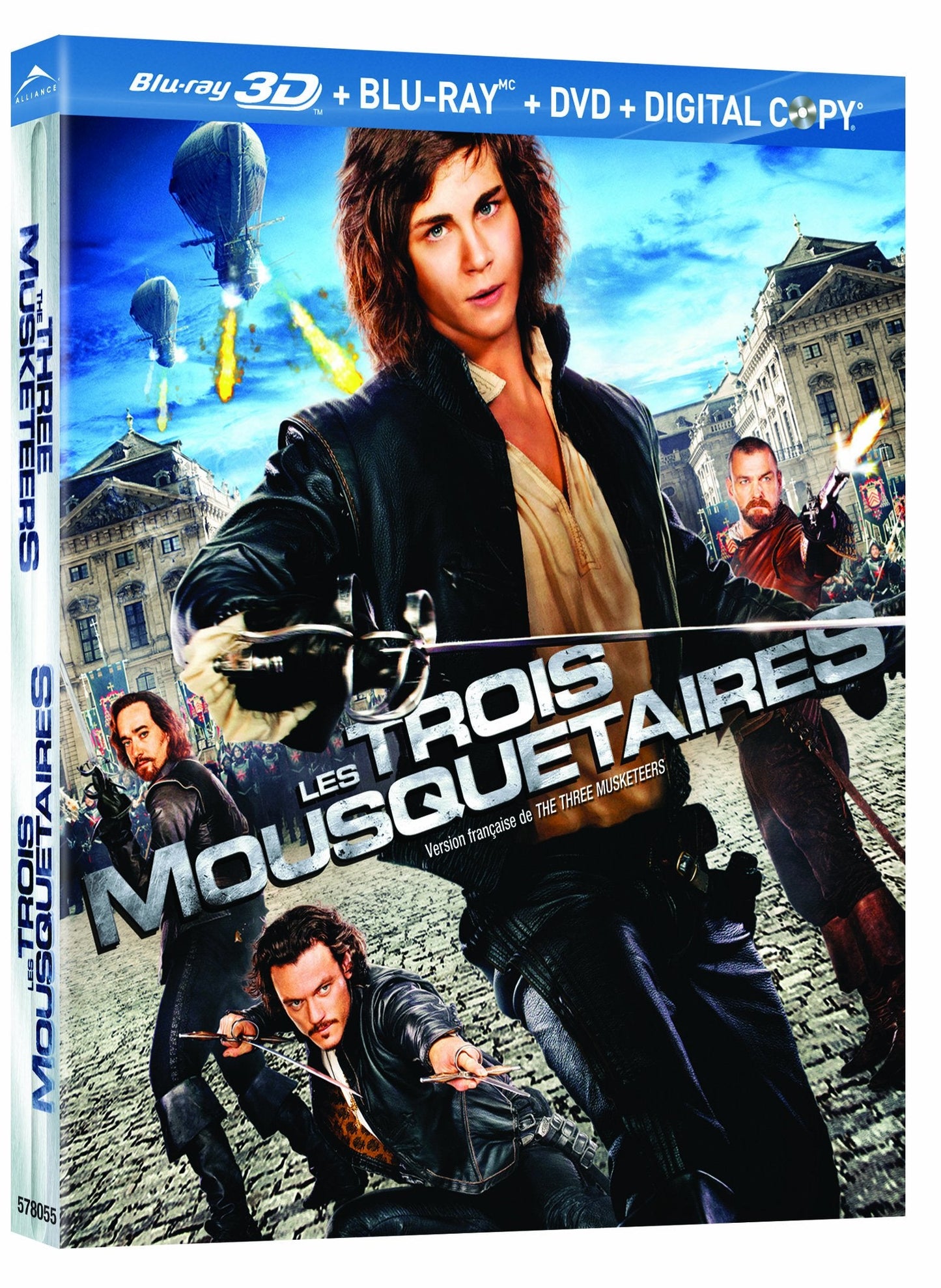 The Three Musketeers - Blu-ray 3D/Blu-ray/DVD (Used)