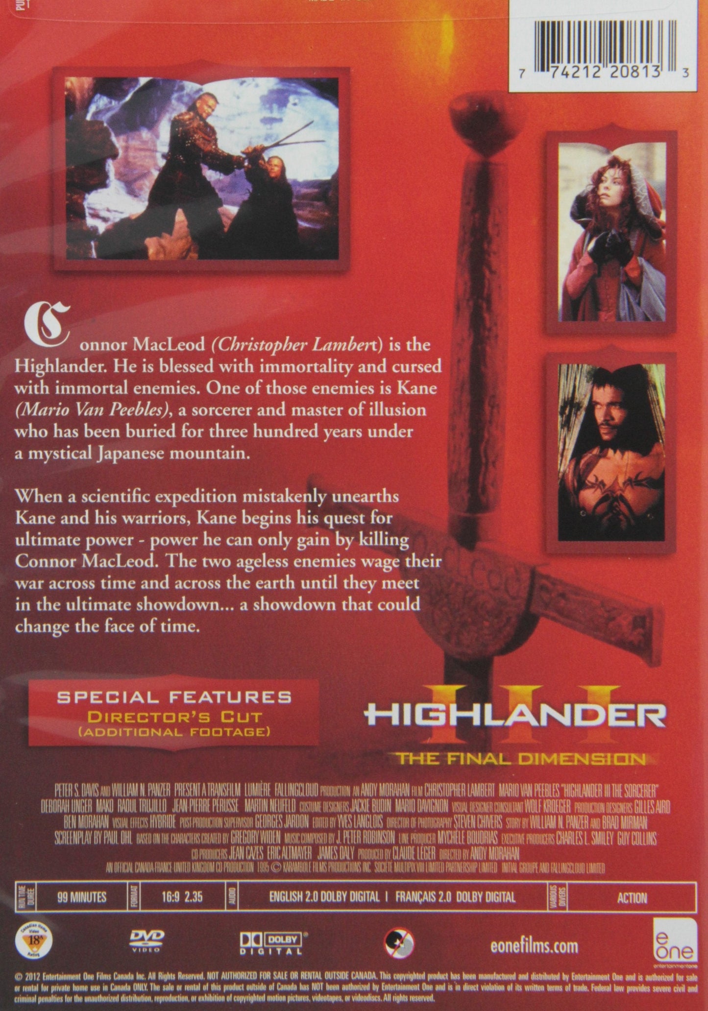 Highlander 3 - The Final Dimension (Bilingual)