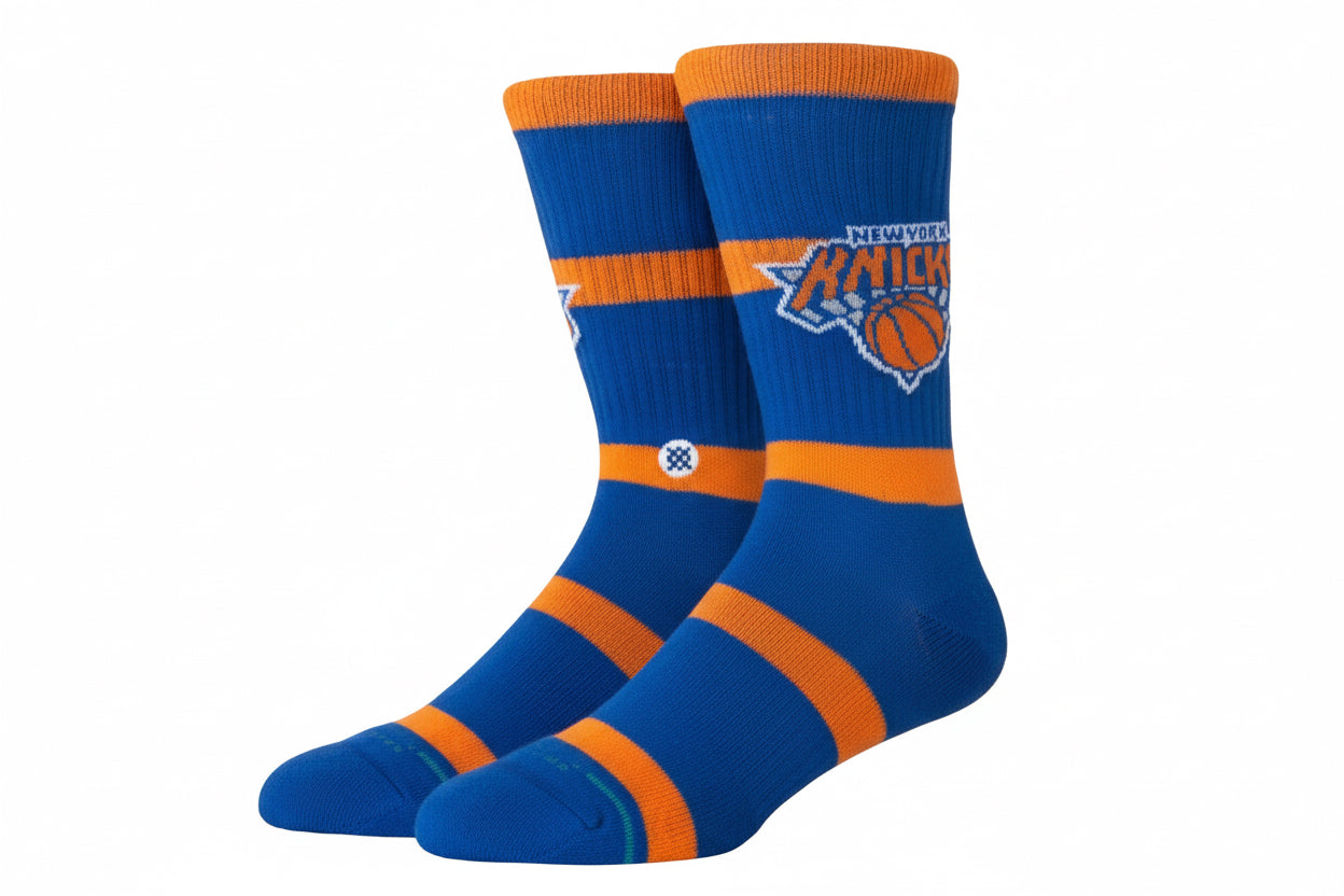 Stance x NBA 'New York Knicks Team Prep' Crew Socks - Blue