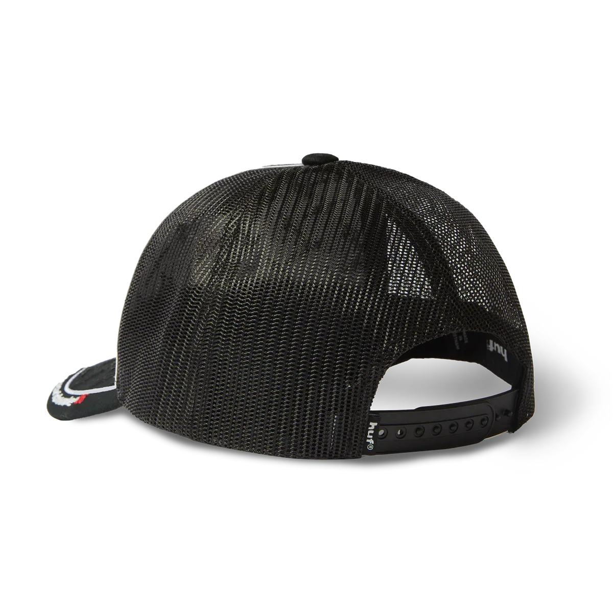 HUF 'Diamond Plate' Trucker Cap - Black