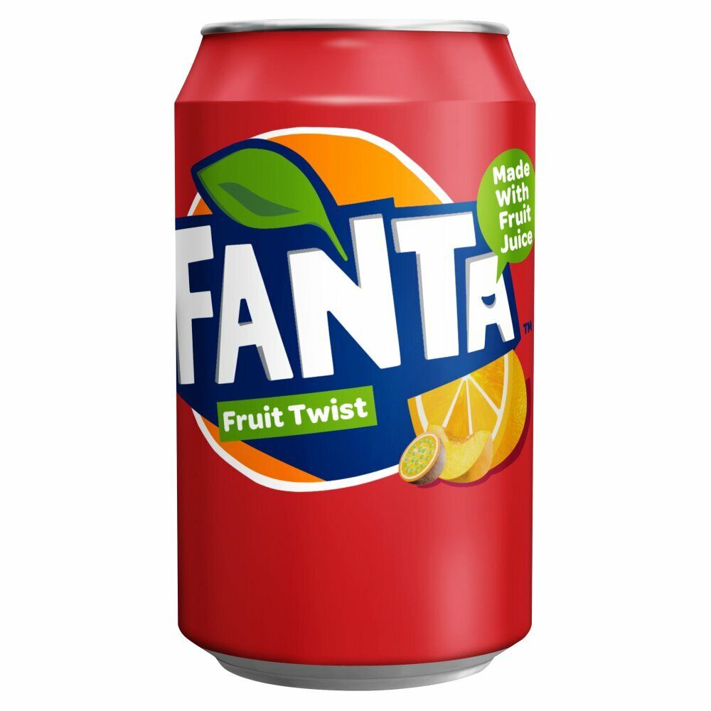 Fanta Soda - Fruit Twist (330mL)