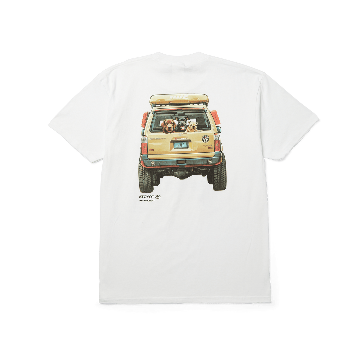 HUF x Toyota Trailhunter '4 Runner' Tee - White