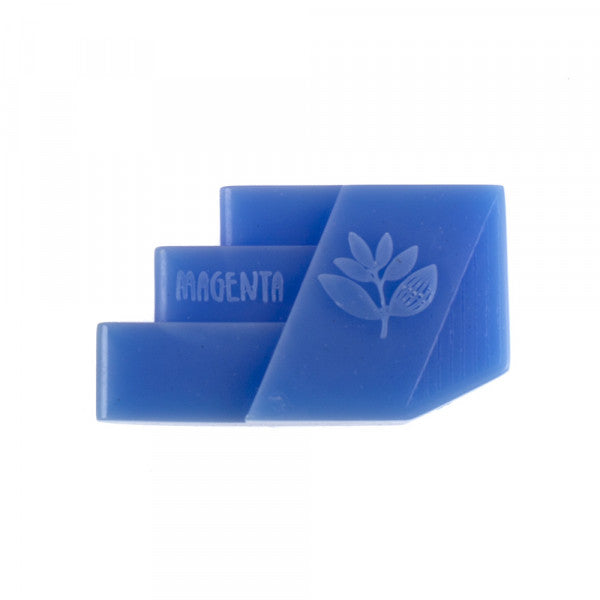 Magenta 'Stairs' Wax - Blue