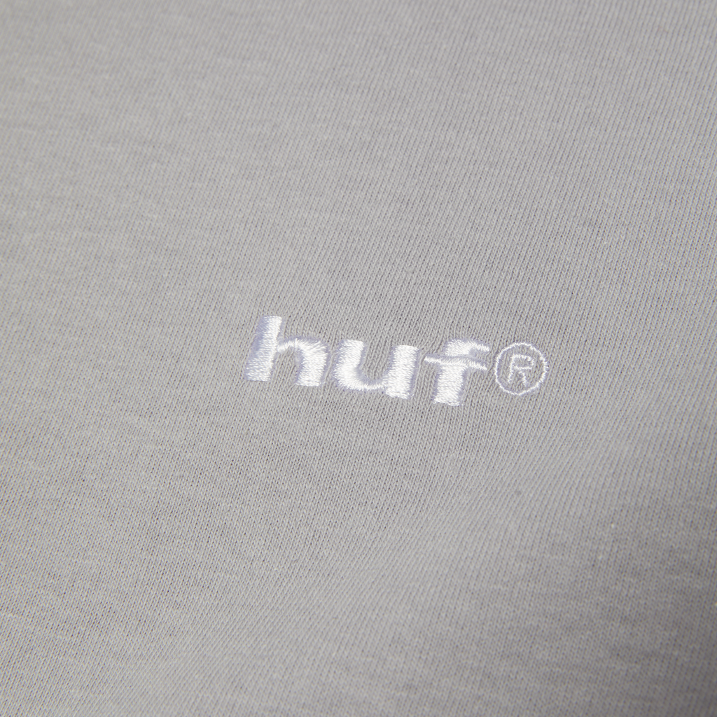 HUF '89 Embroidered' Tee - Lilac Chalk/White