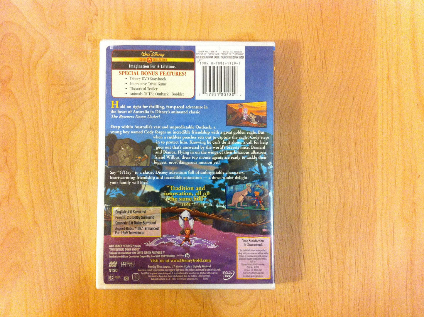 The Rescuers Down Under (Widescreen) - DVD (Used)