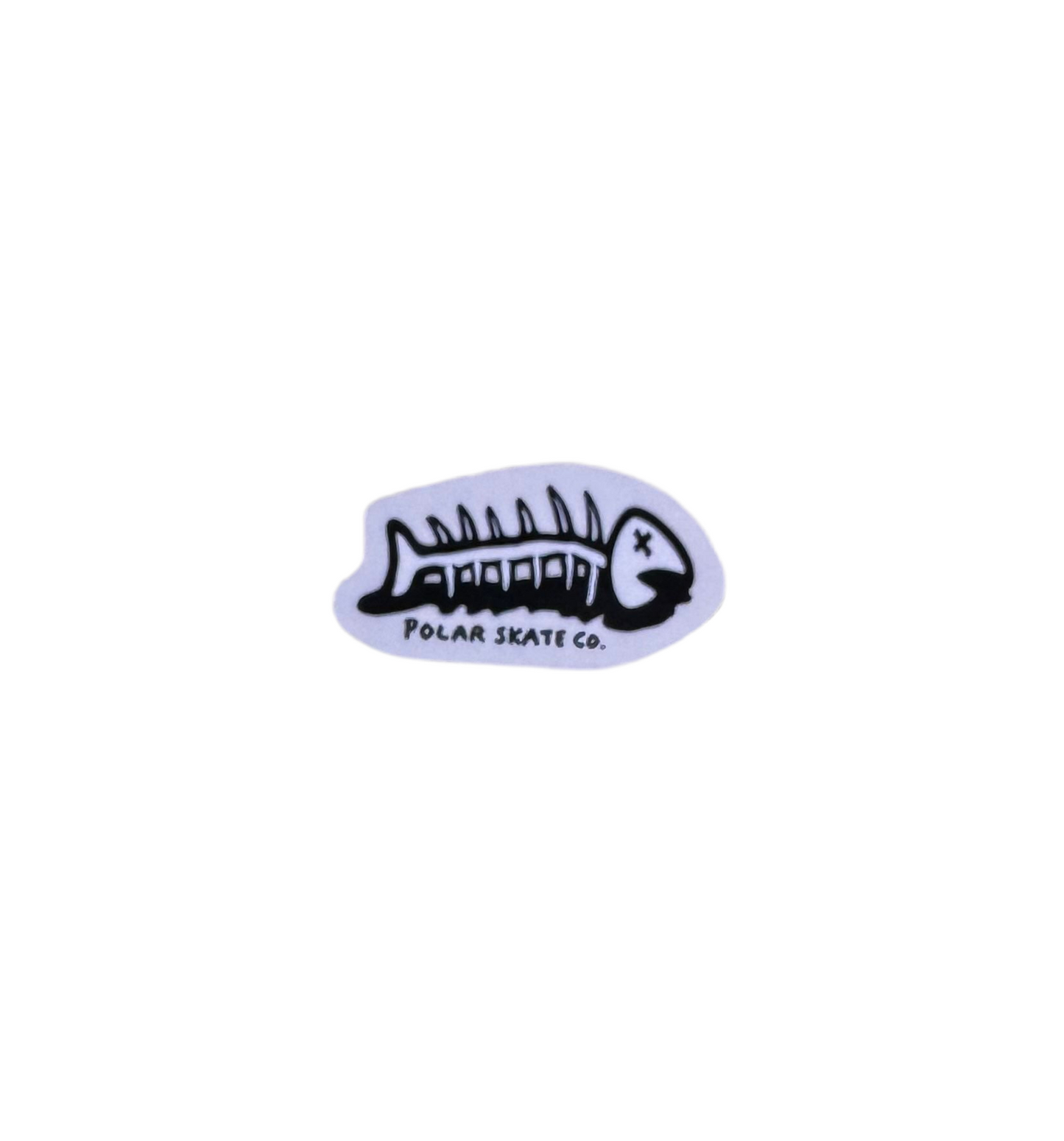 Polar Skate Co. 'Dead Fish' Sticker - Black