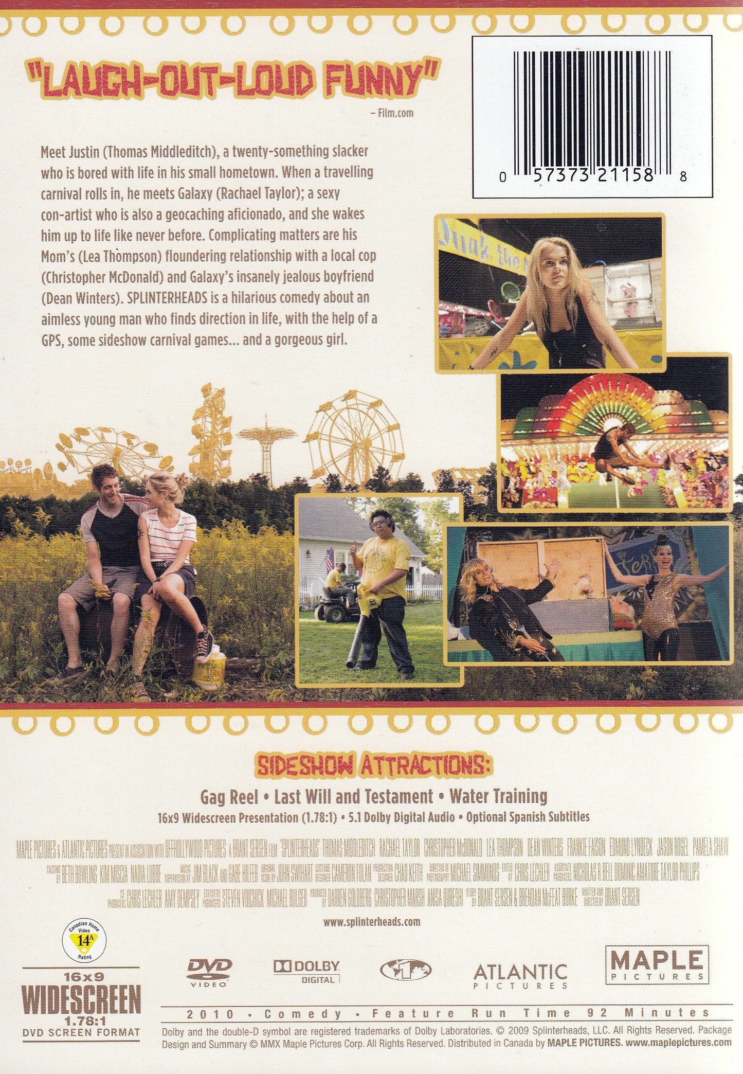 Splinterheads - DVD (Used)