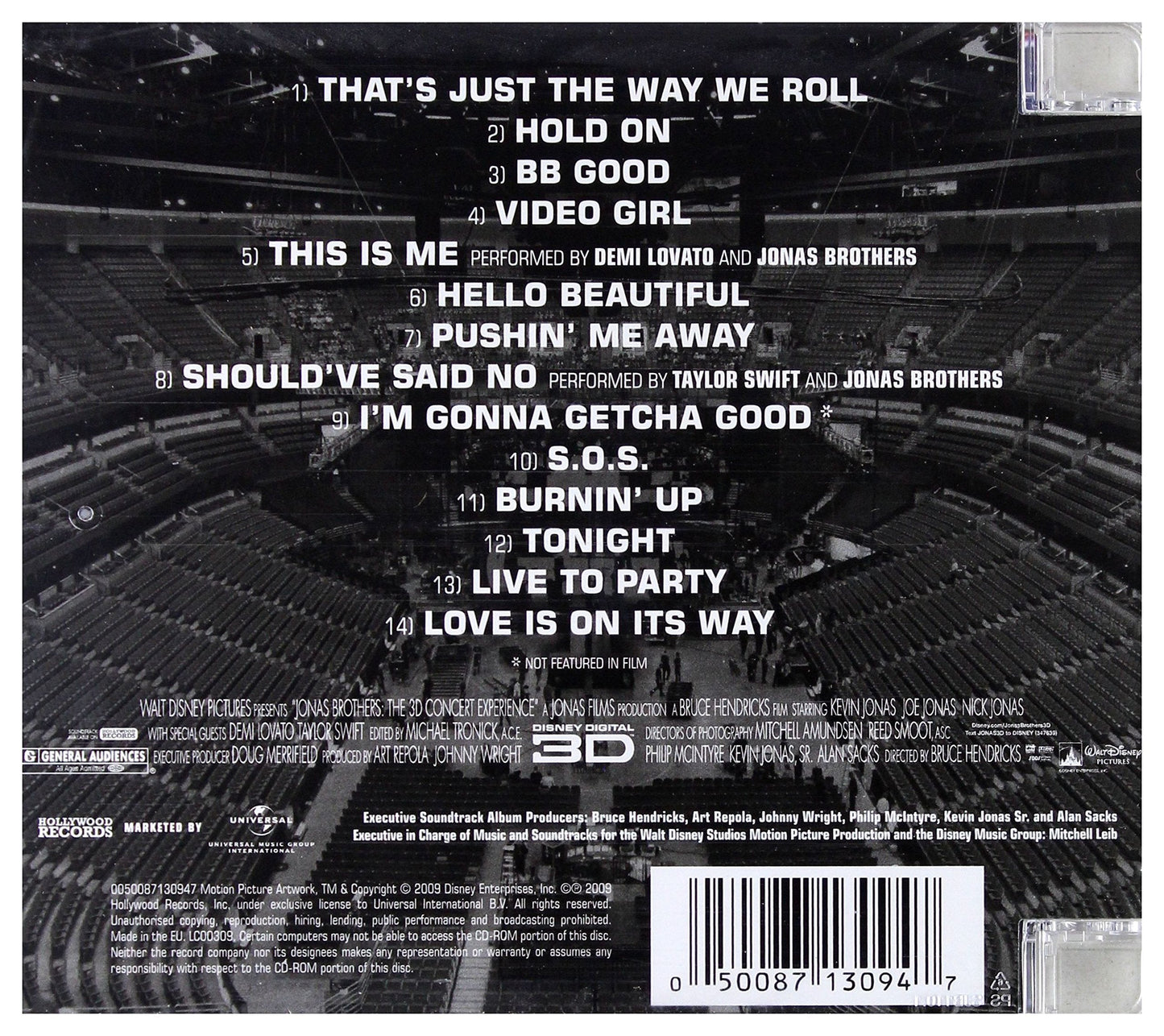 Jonas Brothers:Music From The 3D Concert Experience - CD