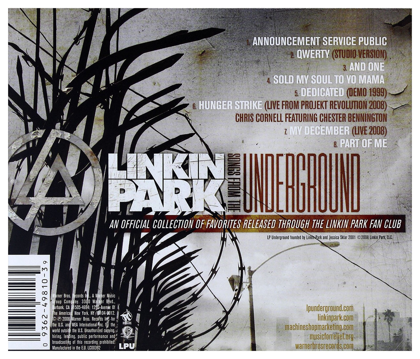Linkin Park / Songs From the Underground - CD