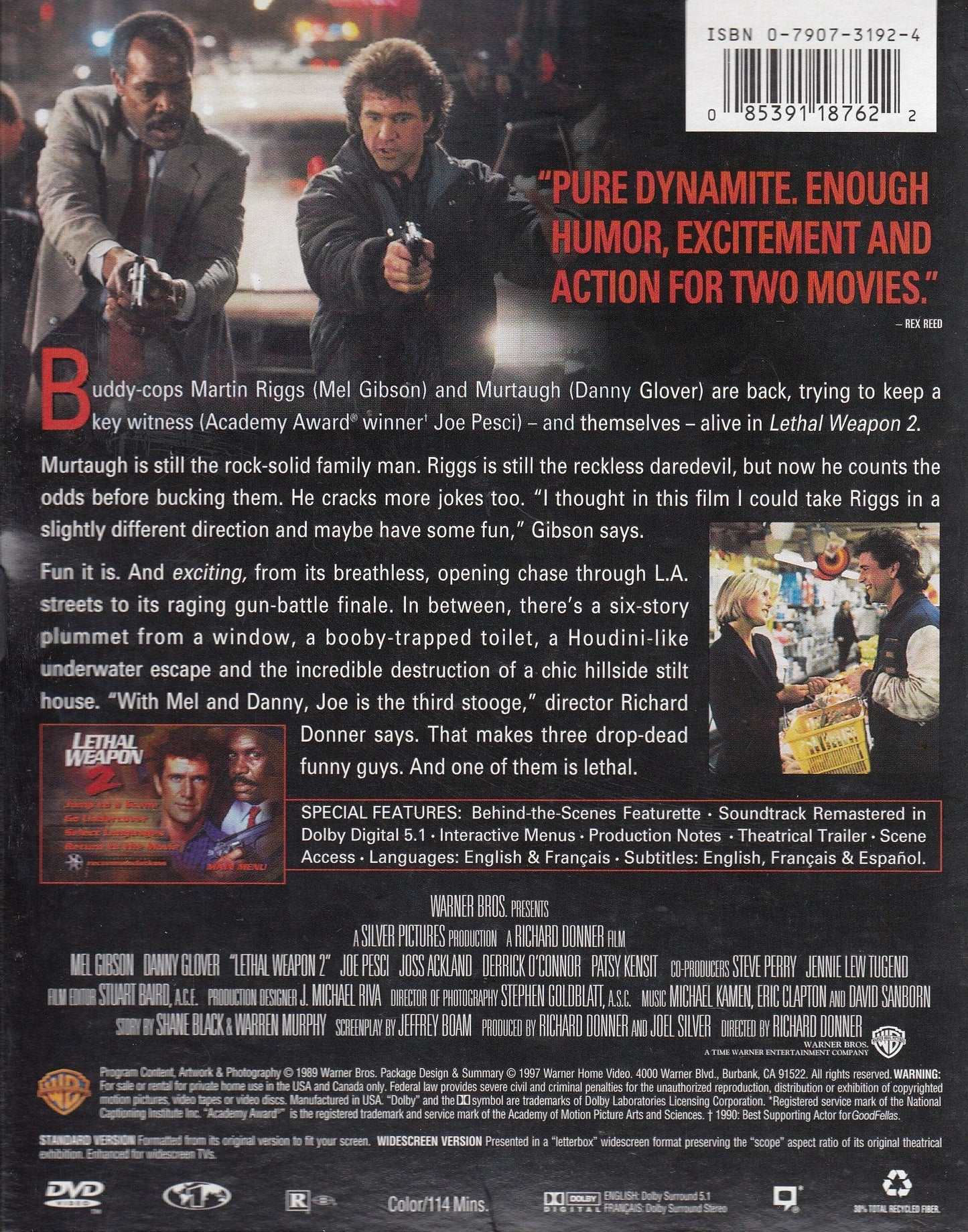 Lethal Weapon 2 - DVD (Used)