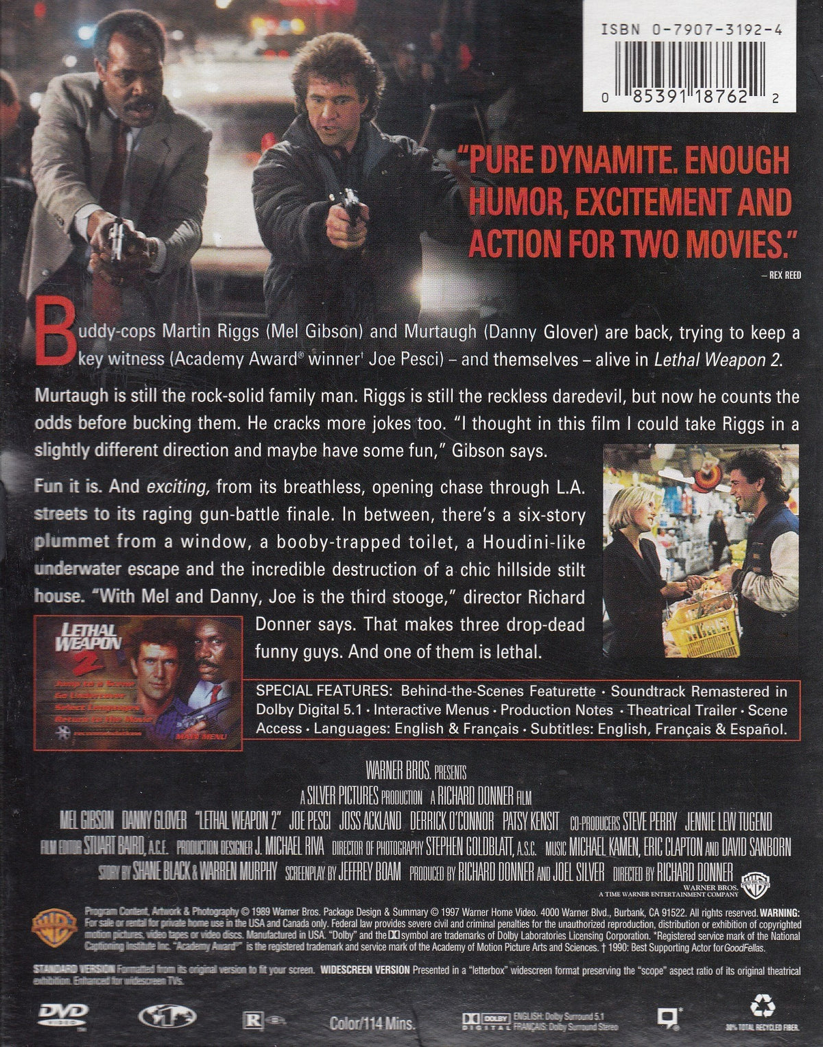 Lethal Weapon 2 - DVD (Used)