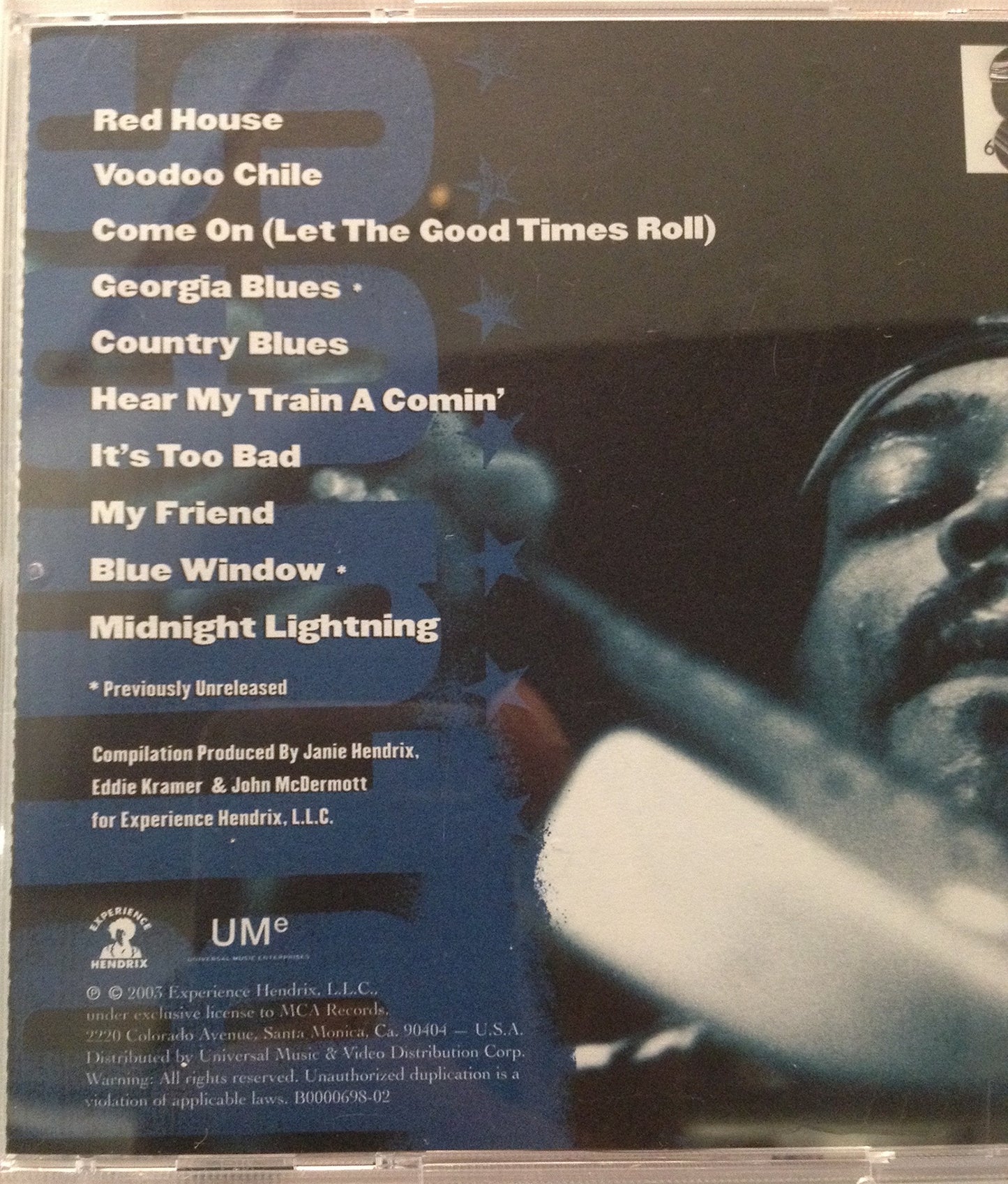 Martin Scorsese Presents Blues: Jimi Hendrix - CD (Used)
