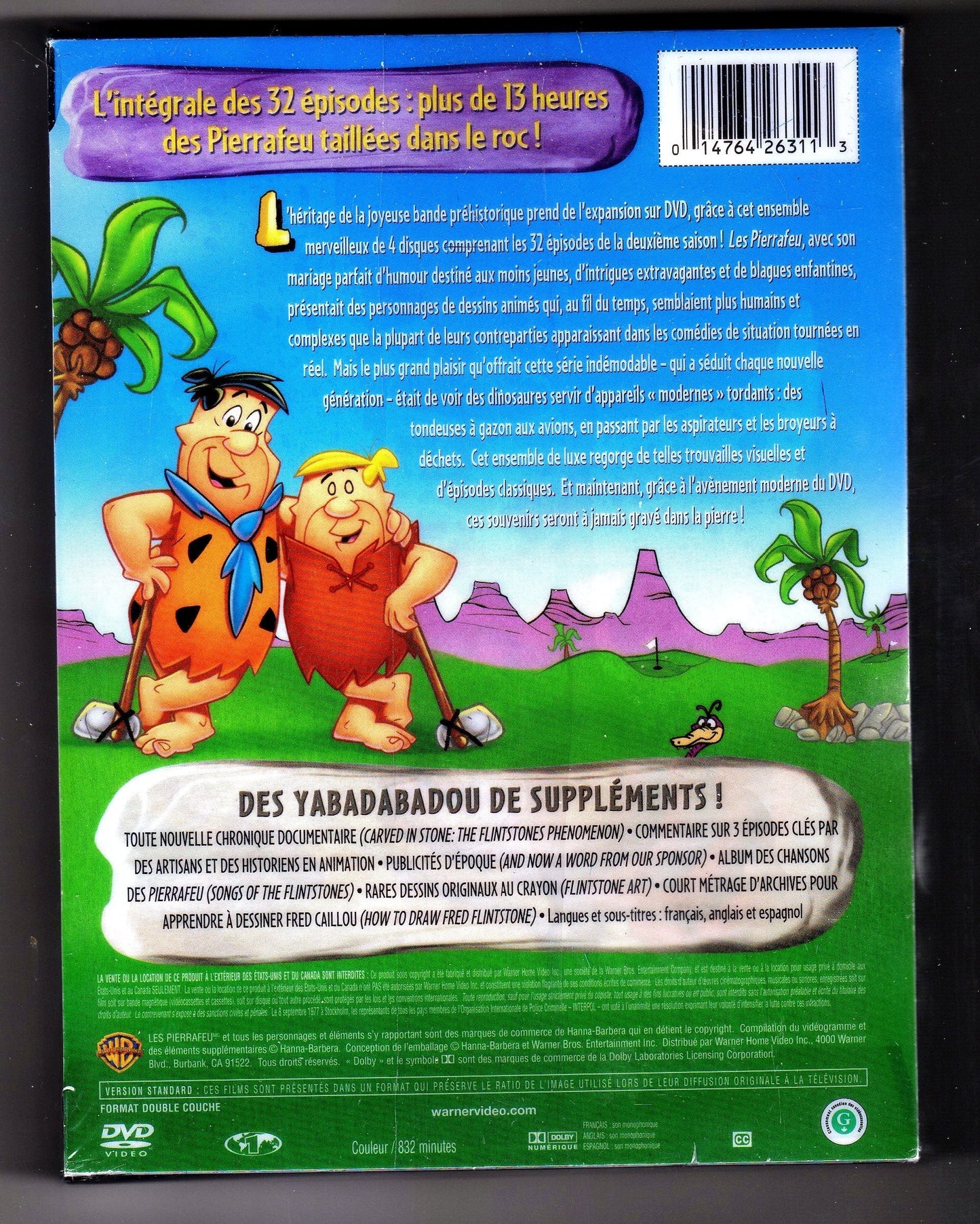 Les Pierrafeu: L'Intégrale de la deuxième saison - DVD