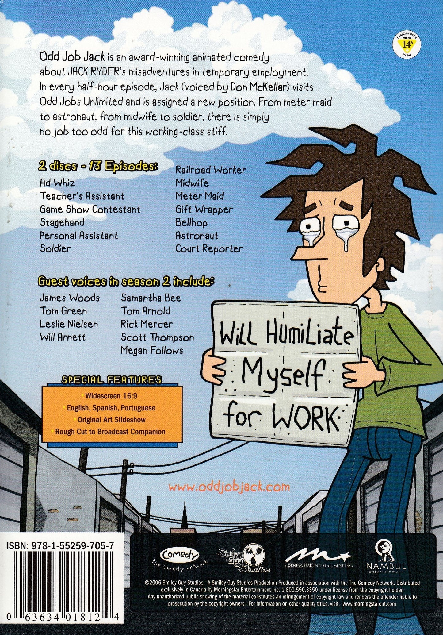 Odd Job Jack: Season Two - DVD