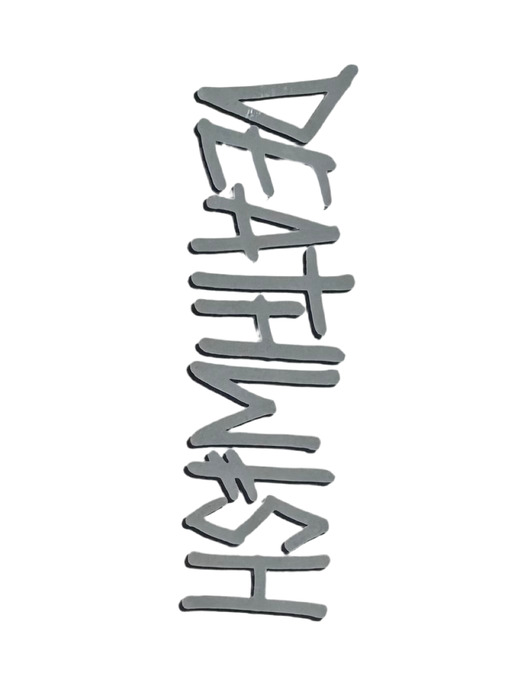 Deathwish 'OG Deathspray' Sticker - Grey