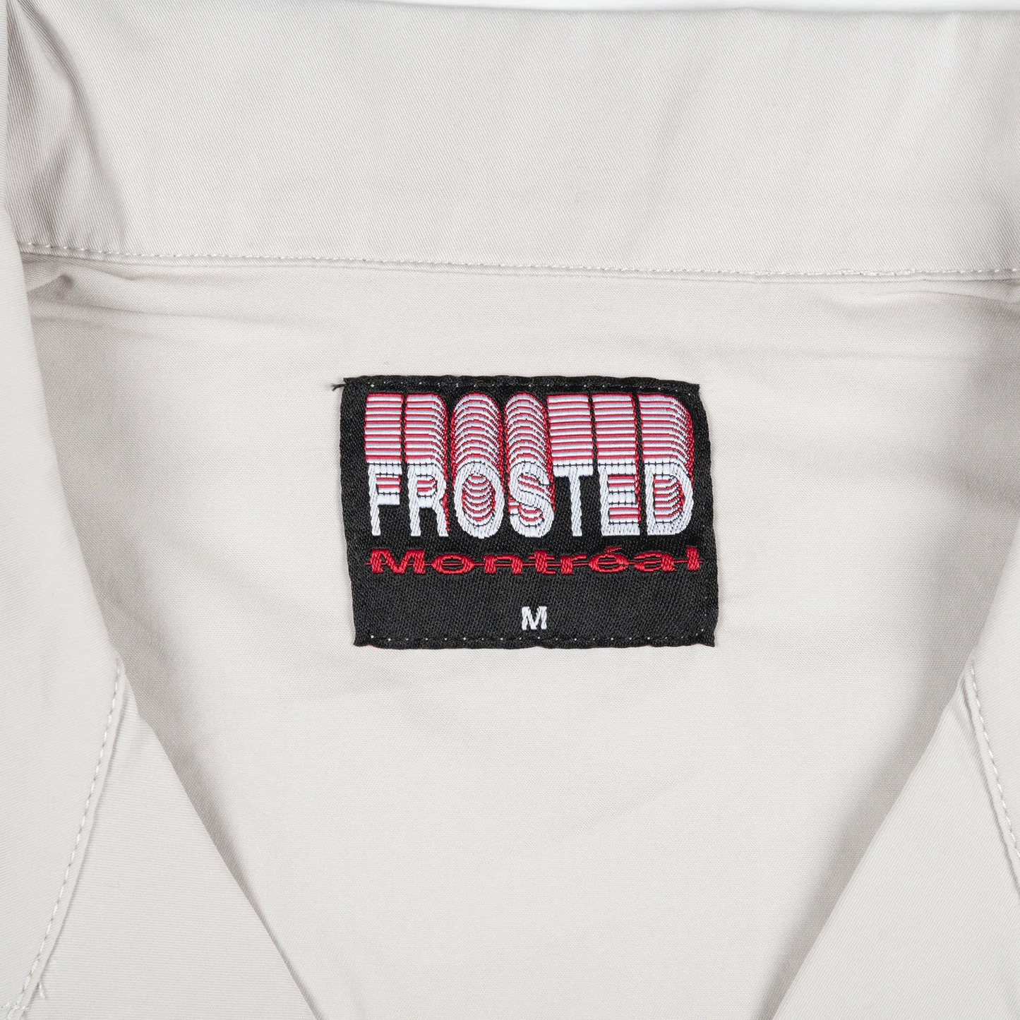 Frosted Skateboards Button Up Shirt - Light Grey