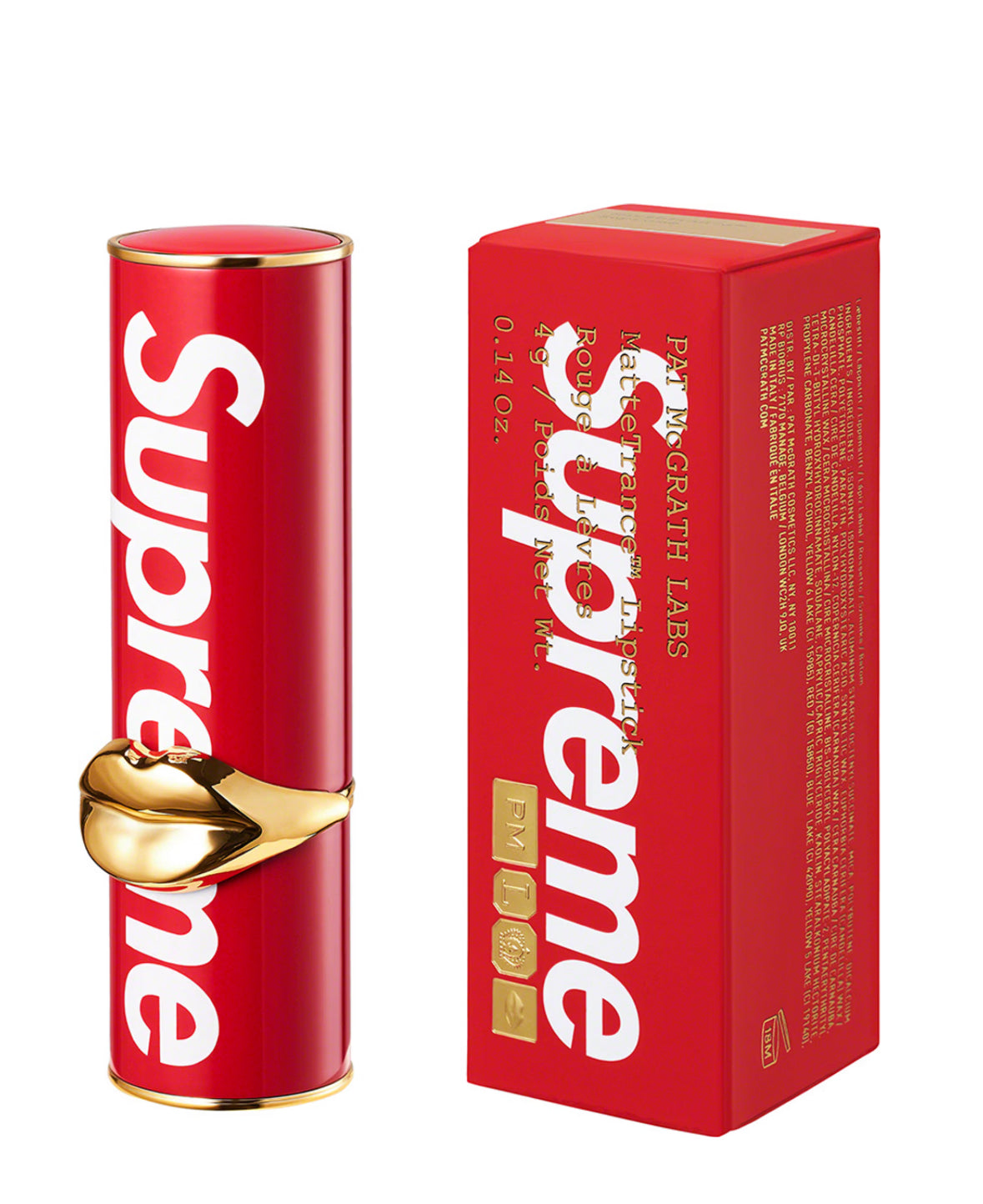 Supreme x Pat McGrath Labs Lipstick - Red