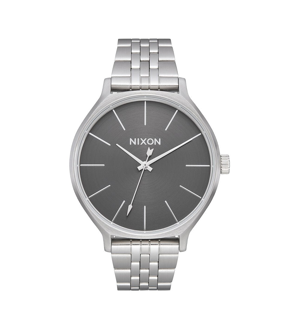 Nixon 'Clique' Watch - All Silver / Grey